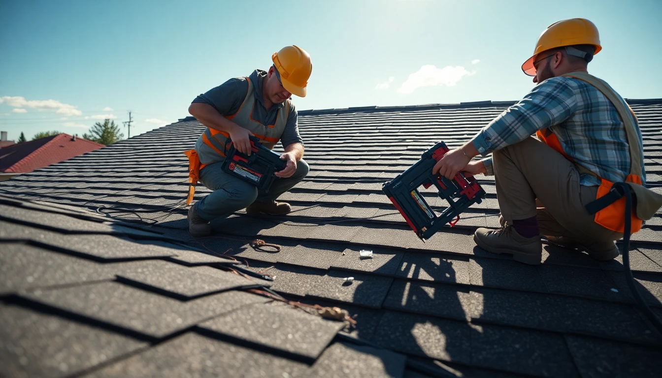 Wind Damage Roof Repair